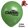 11" Decorator Lime Green Latex Balloons